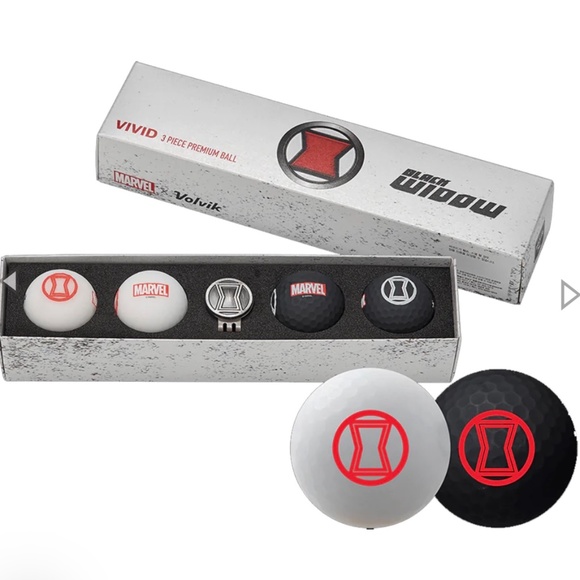 Volvik Marvel Gift Set Golf Balls And Marker - Picture 1 of 1